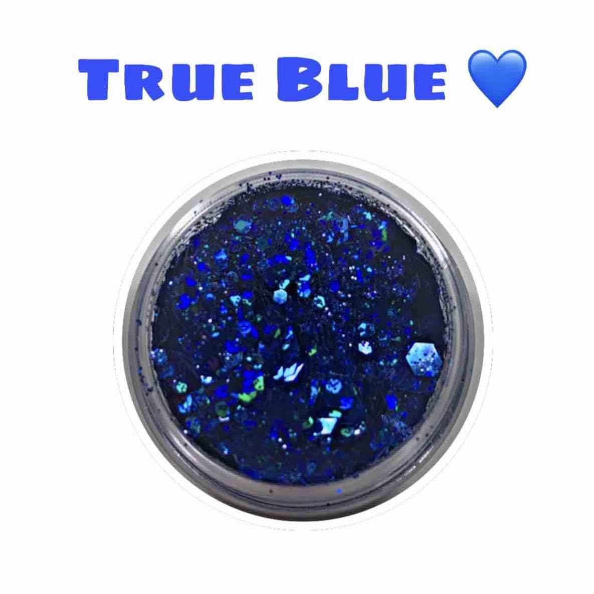 The Big Blue - Glitter - Cobalt Blue Chunky Glitter - Glitter for Tumb –  80's Girl Glitter